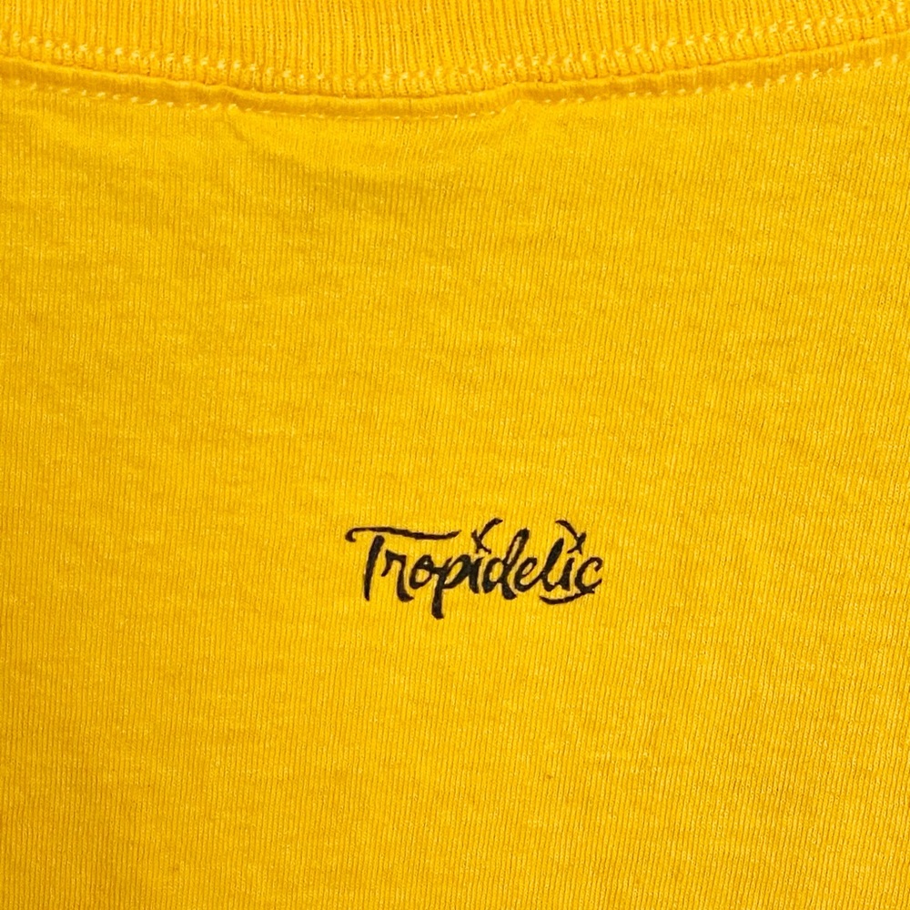 NEW Tropidelic Reggae Rock Band Graphic Yellow Concert T Shirt Adult size Large - Picture 6 of 7